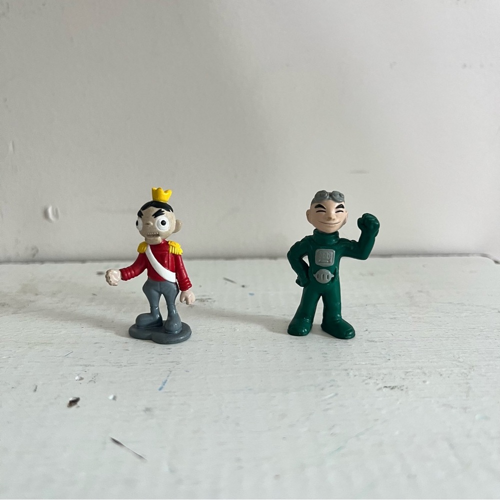 Cartoon Network Teen Titans Go!‎ Mini Figures Gizmo & Puppet King